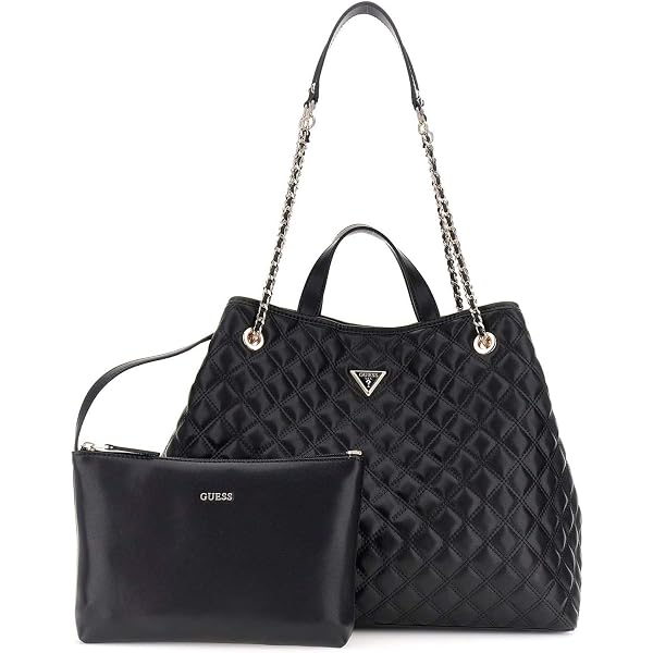 guess カバン Guess Moranize HWMORZ-P2576 Women's Satchel, Black, One Size
