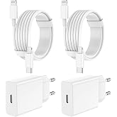 BSTOEM Fast Charging, 2Pack USB C Charger Rapido+2M Lightning Cable | Fast Charging Charger for iPhone 14/14 Pro/14 Pro Max/1