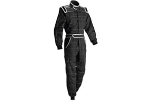 Jueshanzj Kart-Rennanzug, einteiliger Rennanzug für Herren, Karting-Anzug für Männer, die an Kart-Rennen teilnehmen