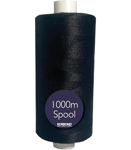 Nähgarn Extra-Stark – 100m Spule, Polyester, Dunkelgrün (1055), NE 16/3 Für Nähmaschine & Handarbeit