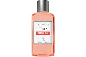 BERDOUES 1902 Eau de Cologne Orange Fizz, Fraîche et vivifiante, Made in France, Sans colorant Parfum femme et homme, recharge 245ml