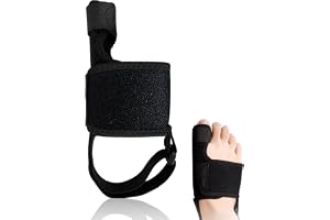 RYHHH Hallux Valgus Corrector | med Hälband | Justerbar Hallux Valgus-Korrigering för Dag/Nattstöd | Korrigera Avböjning av Stor Tå
