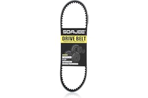 SOAJEE 842 20 30 CVT Drive Belt for 125cc - 150cc 232cc GY6 152QMI 152QMJ 157QMI 157QMJ 4-stroke Long Case Engine Motorcycle Scooter ATV Go Kart Moped Quad wheeler Roketa Jmstar TaoTao