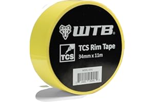 Wtb TCS - Cinta de llanta sin cámara, rollo de 34 mm x 11 m para 5 ruedas, cinta de llanta duradera para llantas de MTB, carretera, grava con 29 mm de ancho interior | Cinta hermética sin cámara