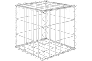VIDAXL Lit surélevé cube à gabion Fil d acier 30x30x30 cm