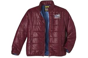 ATLAS FOR MEN - Dwukolorowa kurtka puchowa - ciepła i lekka - dostępna w dużych rozmiarach od M do 5XL