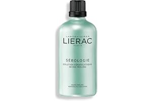 Lierac Sebologie Soluzione Cheratolitica Viso Purificante Anti Imperfezioni, per Pelle da Mista a Grassa, Formato da 100 ml