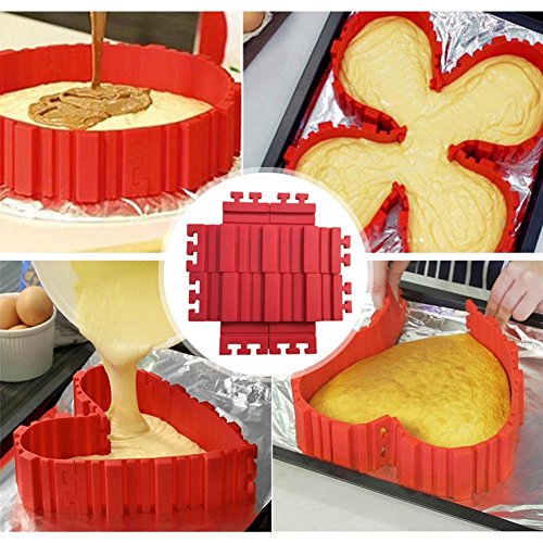 Food Grade Silikon Kuchen Backform, Flexible Kuchen Making Bold Snake DIY Kuchen Dessert Bakeware Schimmel – Lanbao - 4