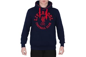 LIVERPOOL F.C. Liverpool FC Mens Hoody Fleece Graphic OFFICIAL Football Gift