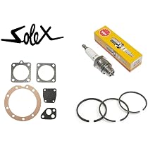 Membrane Rouge Pompe à Essence SOLEX - Compatible 2200, 3300, 3800, 5000 Et Modèles Vintage