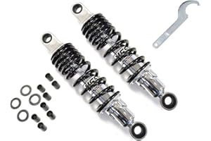 MOTORSPORTGOETZ Federbeine Ersatzteil für/kompatibel mit Virago XV 535 700 750 1000 1100 LS 650 Stoßdämpfer Tiefer 270mm