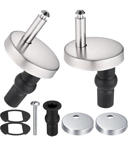 10 Rondelle In Gomma Per Sedile Del Water – Accessori Di Ricambio Per Fissare Sedili Sciolti E Traballanti (Diametro 27 Mm)