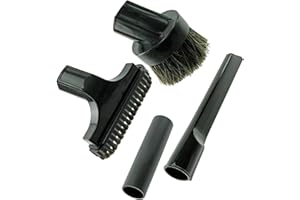Quailitas Vacuum Cleaner Spare Tools [Pack of 4 Spare Parts] – Spare Tool Kit 32 mm for Numatic Henry Hetty Hoover & Electrolux Vacuum Cleaners, Vacuum Replacement Parts