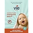 VIE Mosquito Patches DEET Free Perfect for The Family (12 Patches)