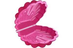 Tiktaktoo Sable & et Wassermuschel I Bac à Sable avec Couverture (2-teilig) I (Rose)