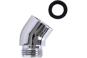 Soytich Pezzo Angolare per Doccette Filetto 1/2' IG 1/2 ' Ag e 50° Inclinazione (Winkel01)