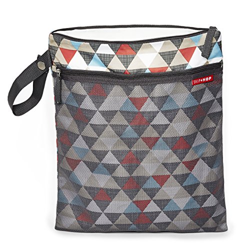 Skip Hop Grab and Go Wet/Dry Bag (Triangles)