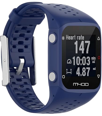 Ersatz-Armband Für Polar M400/M430 – Silikon, Verstellbar, Edelstahl-Schnalle, 10 Farben