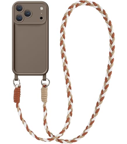 Coalbooliy Custodia Con Cordino Per IPhone 12 Mini - Cover TPU Morbida Leopardata Con Laccio Regolabile, Antiurto