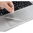 Midkart Smooth Trackpad Protector Compatible with MacBook Air 13.6 inch Model M4 A3240 M3 A3113 M2 A2681 Release 2025 2024 2023 2022 with Liquid Retina Display & Touch ID Bubble-Free Protector, Matte