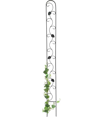 Treillis Obélisque Jardin 150 Cm - Support Pour Plantes Grimpantes (roses, Lierre, Clématites)
