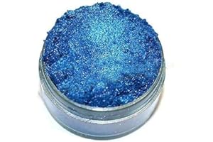 KandyDip Effektpigment EGYPTIAN BLUE PEARL Perlglanz Metallic Farbpulver Pigment für Epoxidharz Autolack Sprühfolie Aquarell Seife Powder (5 Gramm)