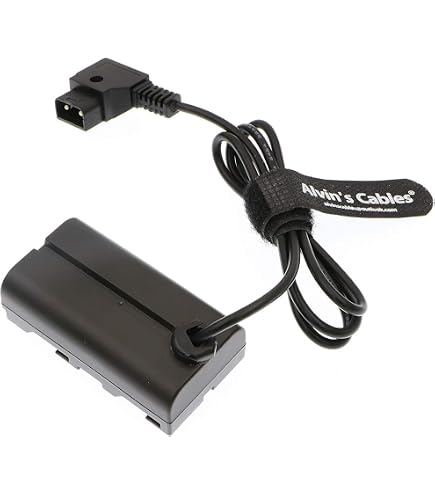 HangTon Batteria Dummy Hirose Su NP-F970 Per Atomos Ninja V, BMPCC 6K Pro, Zoom F6 E Monitor – Cavo 70 Cm