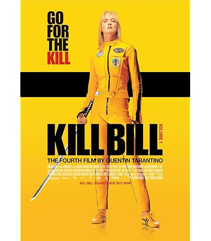 Theissen Tarantino Kill Bill Vol 1 Uma Thurman Movie Film Poster
