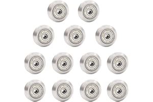 IMETRX V-slot - Rotelle per stampante 3D, in acciaio inossidabile, per Creality Ender 3, serie 3D, 13 pezzi