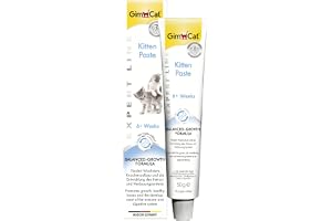 GimCat EXPERT LINE Kitten-pastej - Funktionella kattsnacks främjar ungkattens utveckling - 1 tub (1 x 50 g)