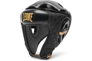LEONE 1947 Leone1947 (DNA CS444) Black/Gold, casco protettivo da combattimento, taglia L