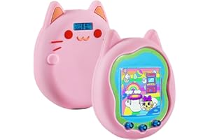 CRGANGZY Silikonowe etui do Tamagotchi Uni ochronna miękka skóra pokrowiec do wirtualnej interaktywnej gry dla zwierząt domowych pokrowiec ochronny odpowiedni dla Tamagotchi Uni
