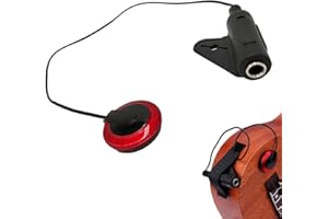 MIKIULY Chitarra Pickup, Pickup Piezo per Chitarra, Contatto Microfono Trasduttore, Pickup Piezo Trasduttore, Trasduttore Elettrico Acustico con Cavo, per Chitarra, Violino, Ukulele, Mandolino, Basso