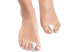 Epitact | Écarteurs d’Orteils en Silicone | Hallux valgus | Redressent le Gros Orteil et Évitent le Chevauchement | Forme Ergonomique | Souples & Confortables | Innovation Française