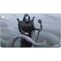 Ultra PRO - Commander Series #5 - Three Color Wedge - Kykar Stitched Playmat for Magic: The Gathering | Use as Mousepad, Desk Mat, Protects MTG Cards During Gameplay Best TCG
