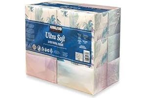 KIRKLAND Signature Ultra 3Ply Super Soft Premium Facial Tissues Pack of 12 Boxes