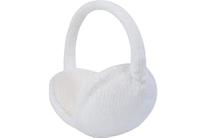 ZLYC Womens Winter Earmuffs Adjustable Knitted Ear Warmers