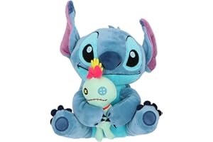 LILO AND STITCH Stitch Spardose mit Scrump – Kuschelige Plüsch-Spardose – Offizielles Lizenzprodukt – ca. 20 cm – Detailreiches Design – Geschenkidee für Kinder & Fans