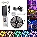 Produktbild Wedna LED Strip Licht 5M 300 LED SMD 5050 RGB LED Streifen Wasserdicht IP65 Bunt Lichtleisten 12V 5A Netzteil mit 44 Tasten IR Fernbedienung