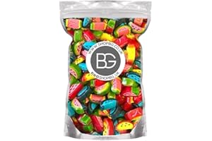 BARGAIN GATEWAY BG Quality Pick & Mix Sweets - Peelable Candy Fruity Slices Mix Sweeties 800g Pouch