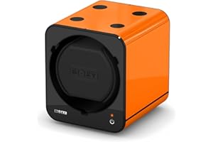 BECO TECHNIC Boxy Fancy Brick Uhrenbeweger Modul orange 2017