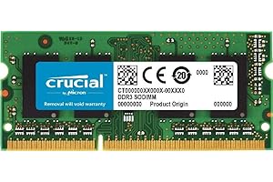 MICRON Crucial RAM CT51264BF160BJ 4GB DDR3 1600 MHz CL11 Memoria Laptop