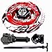 Produktbild Bey Kämpfen Klinge Toys String Launcher, Metall hfusion Fusion Bey High Performance Leistungsstark Starter Set, Cool Bey Schlacht Klingen Spinning Tops Funny Spielzeug Good Geschenk Collection
