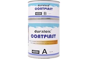 Prochima, Duraloid Coatplast A+B, Bicomponente Epossidico per Ricopertura del Polistirolo, aspetto bianco ma colorabile, 100% Made in Italy, Ideale da Utilizzare su Materiali Usati in Scenografia, 1kg