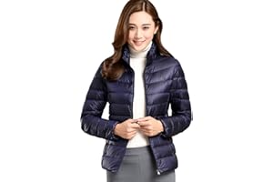 Pengniao Plumas Mujer Ligero Plumiferos Ligeros Mujer Abrigo Plumas Ultralight Plumon Chaqueta Plumifero Corto Fino Abrigos Señora Chaquetas Invierno Cazadoras Chaquetones Casacas Tallas Grandes