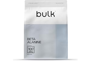 ‎BULK Bulk Beta Alanin Pulver, Aminosäure, 500 g, 125 Portionen, Verpackung Kann Variieren