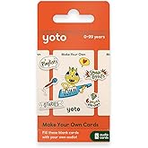 Yoto Make Your Own (5 Pack) - Blank Audio Cards for Kids (Instructions in English) for Use with Yoto Player and All-in-1 Mini