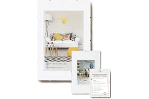 walther design Bilderrahmen Klarglas40 x 60 cm Rahmenlose Bildhalter RB460K