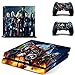 Produktbild Playstation 4 + 2 Controller Aufkleber Schutzfolie Set - Marvel Avengers (3) /PS4