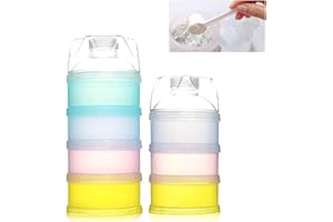 Tangger 2 PCS Milch Pulver Spender milchpulver behälter Baby Formel Milchpulver Zufuhr milchpulver portionierer baby Säuglingsnahrung Kasten Snacks Tragbar Box Milchpulver Box Milchpulverspender